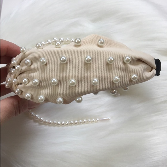 New Set of 2 Pearl Accented Headbands ~ Hair Accessories - Picture 9 of 15